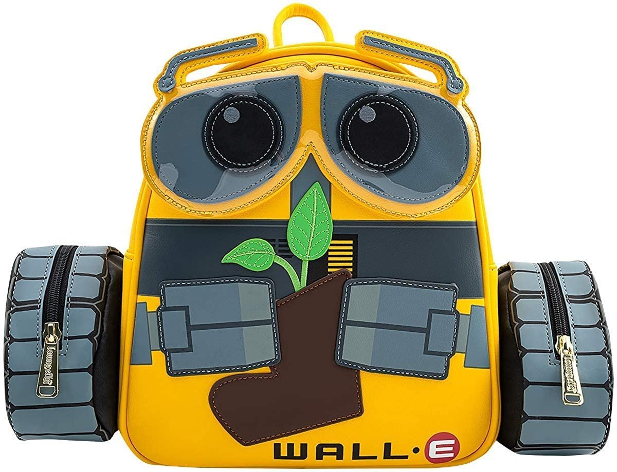 Loungefly Disney Pixar Wall-E Plant Boot Mini Backpack - Front
