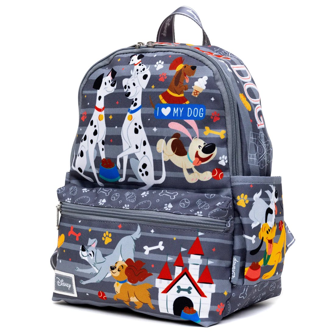 WondaPop Disney Dogs Nylon Mini Backpack - Side View