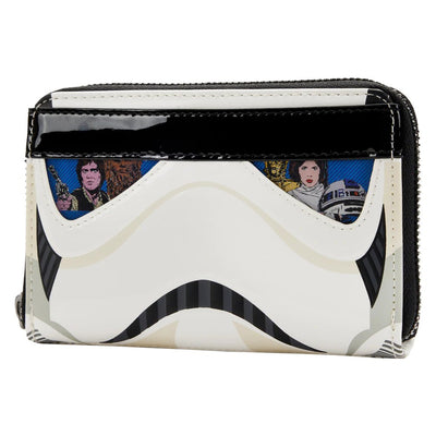 Loungefly Star Wars Stormtrooper Zip-Around Wallet - Lenticular View