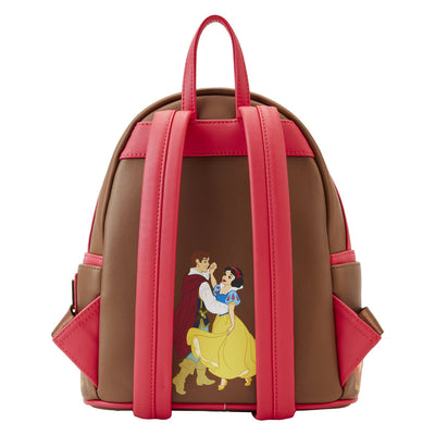 Loungefly Disney Snow White Lenticular Princess Series Mini Backpack - Back - 671803391956