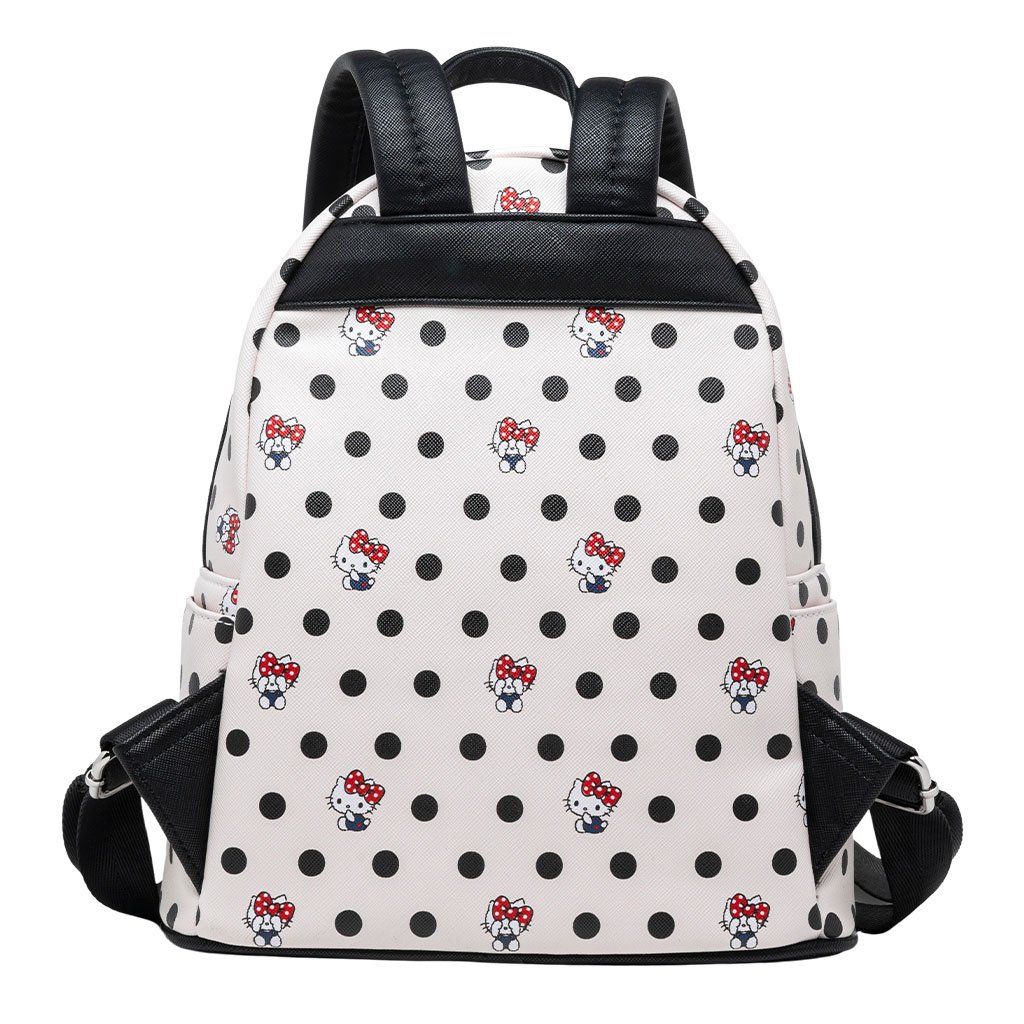 707 Street Exclusive - Loungefly Sanrio Hello Kitty Polka Dot Mini Backpack - Back