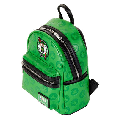 Loungefly NBA Boston Celtics Debossed Logo Mini Backpack - Top View