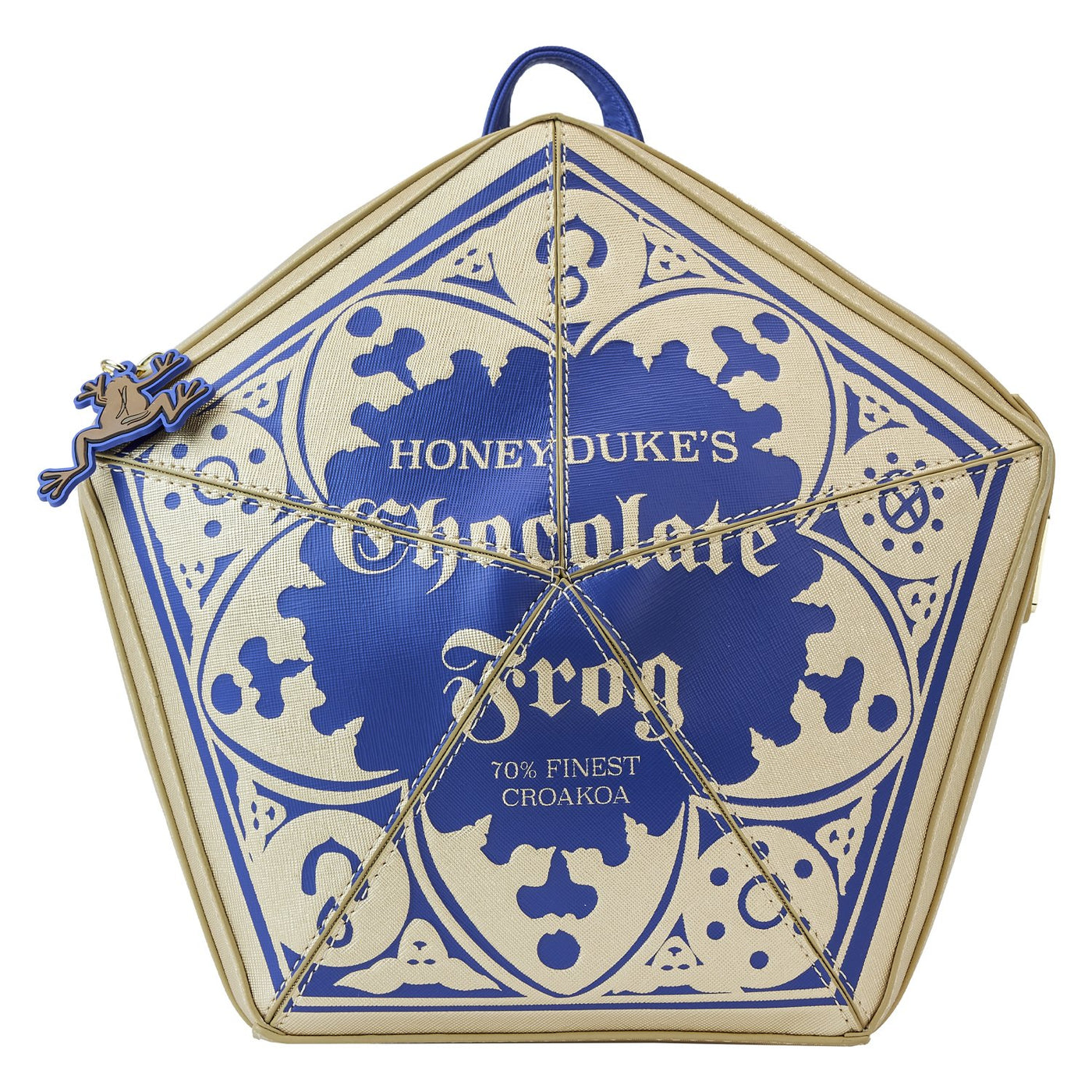 Loungefly Warner Brothers Harry Potter Honeydukes Chocolate Frog Figural Mini Backpack - Front