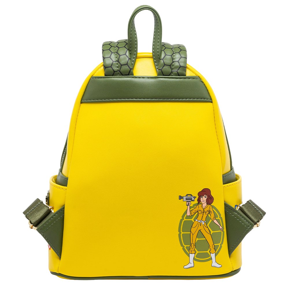 707 Street Exclusive - Loungefly Nickelodeon TMNT Light Up Turtle Party Wagon Mini Backpack - Back