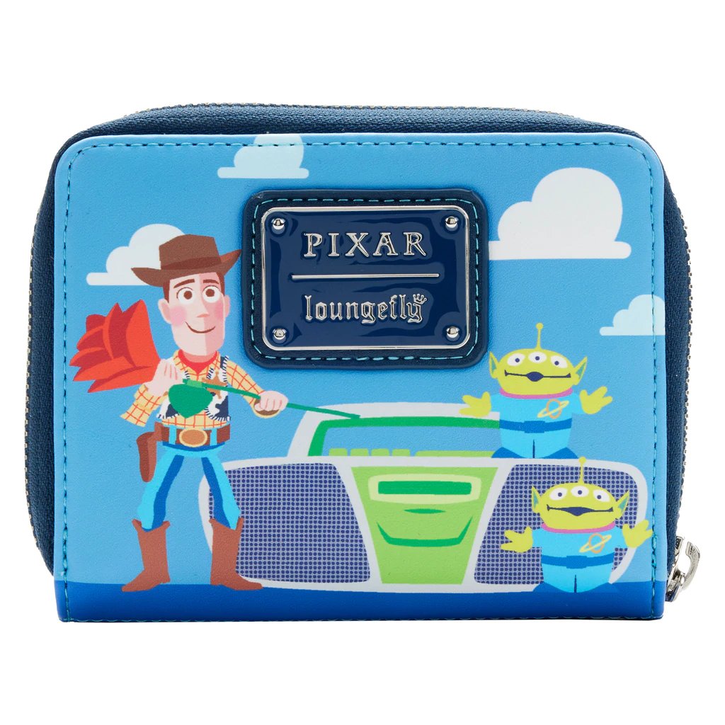 Loungefly Disney Pixar Moment Toy Story Jessie and Buzz Zip-Around Wallet - Back