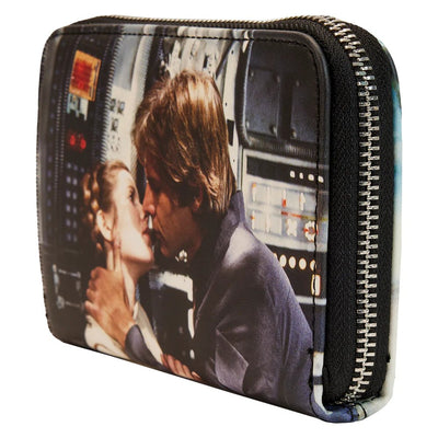 Loungefly Star Wars Empire Strikes Back Final Frames Zip-Around Wallet - Loungefly wallet side view