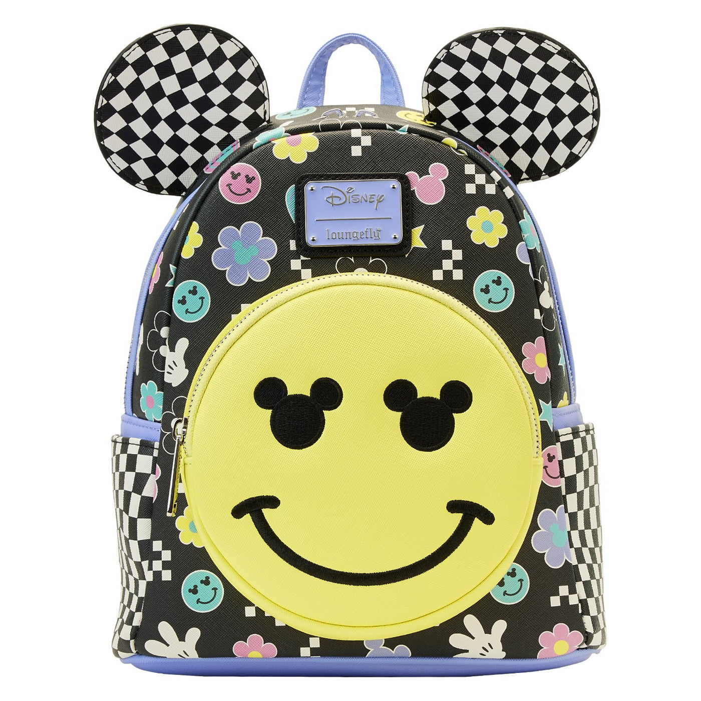 671803455108 - Loungefly Disney Mickey Y2K Mini Backpack - Front