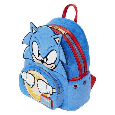 Loungefly Sega Sonic the Hedgehog Classic Cosplay Mini Backpack - Top View
