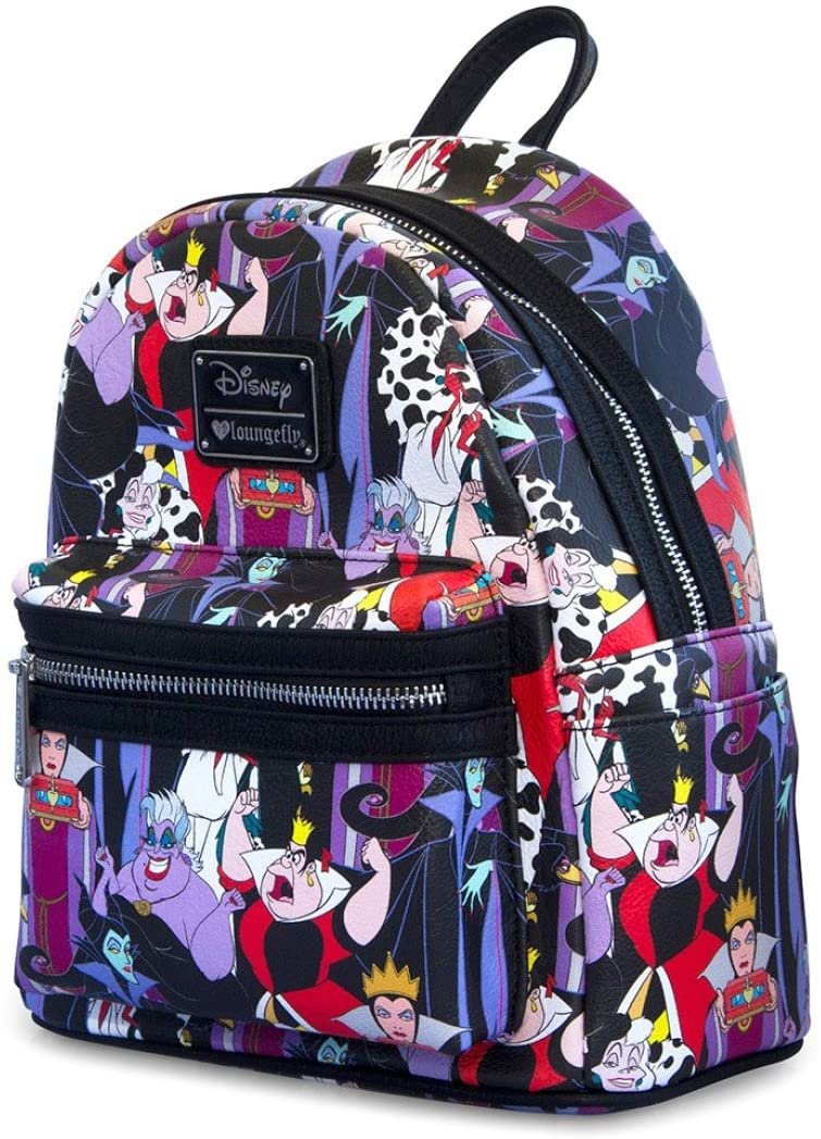 Disney Villains Allover Print Mini Backpack
