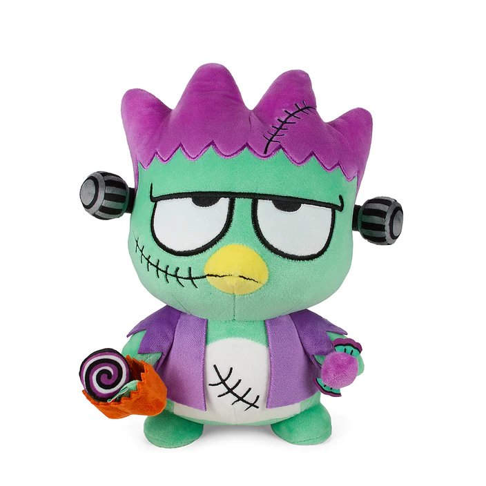 Kidrobot Sanrio 13" Badtz-Maru Frankenstein Plush Toy - Front