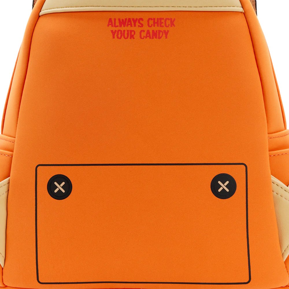 Loungefly Trick 'r Treat Sam Cosplay Mini Backpack - Back Close Up