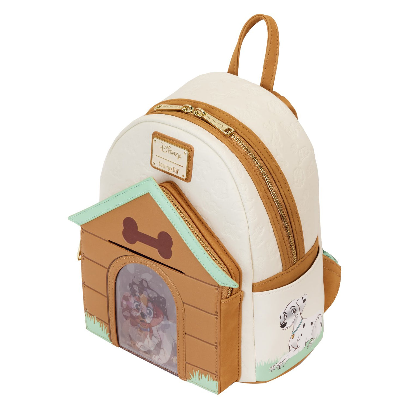 Loungefly Disney I Heart Disney Dogs Triple Lenticular Mini Backpack - Top