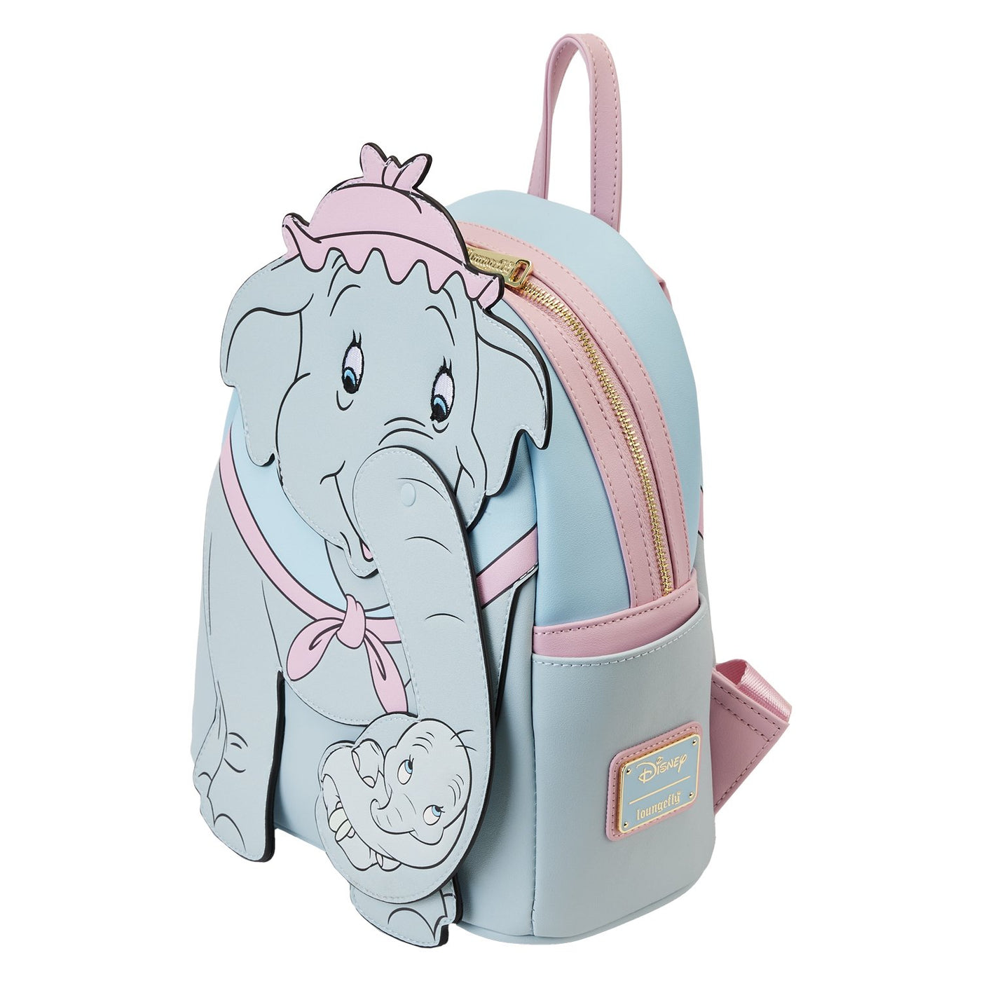 Loungefly Disney Dumbo Mrs Jumbo Cradle Trunk Mini Backpack - Top View