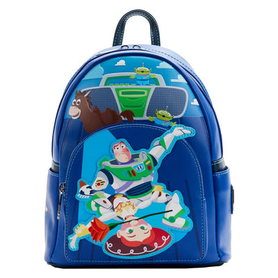 Loungefly Disney Pixar Moment Toy Story Jessie and Buzz Backpack -  Front