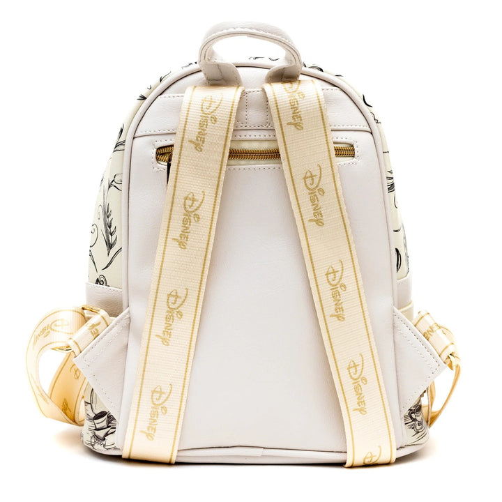 WondaPop Disney Alice in Wonderland Ribbon Mini Backpack - Back
