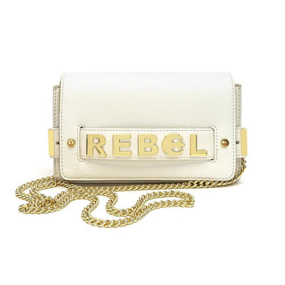 LOUNGEFLY X STAR WARS GOLD CHAIN REBEL CLUTCH CROSSBODY BAG - FRONT