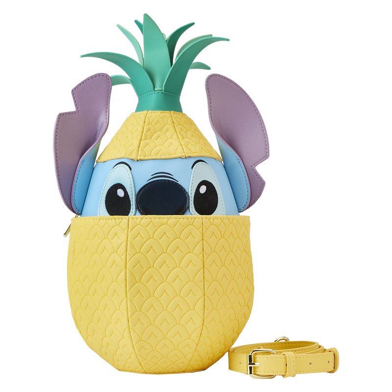 Stitch Shoppe by Loungefly Disney Lilo &amp; Stitch Figural Pineapple Crossbody