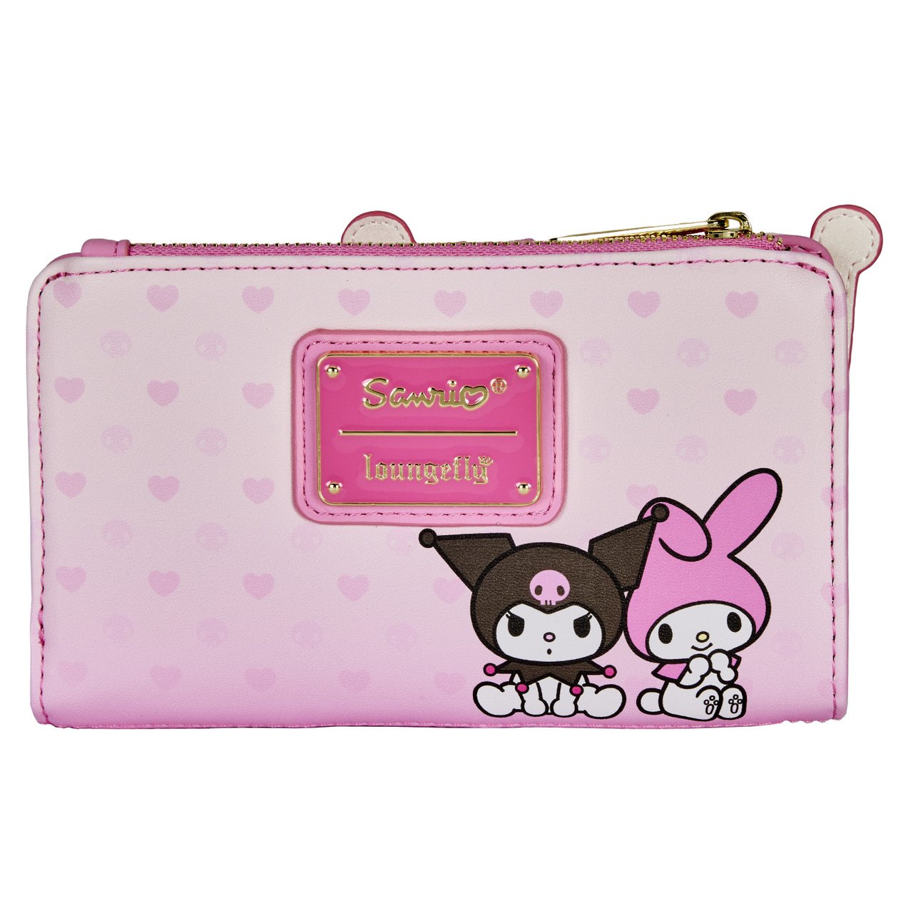 Loungefly Sanrio My Melody Kuromi Flap Wallet - Back