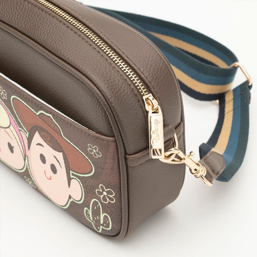 WondaPop Designer Series Disney Pixar Toy Story Western Woody and Bo Peep Crossbody - Zipper