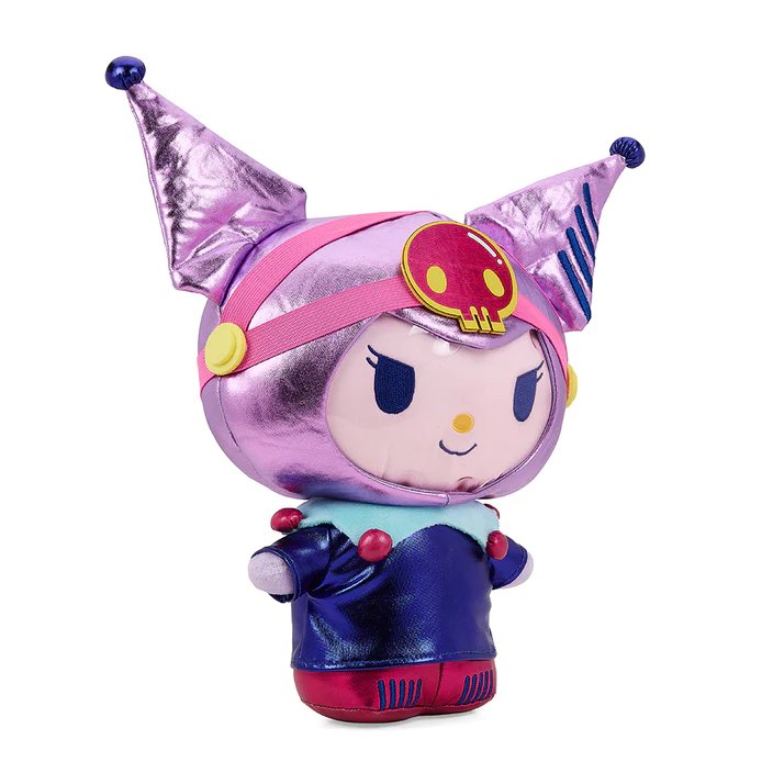 Kidrobot Sanrio 13" Kuromi Arcade Gamer Plush Toy - Alternate Side View