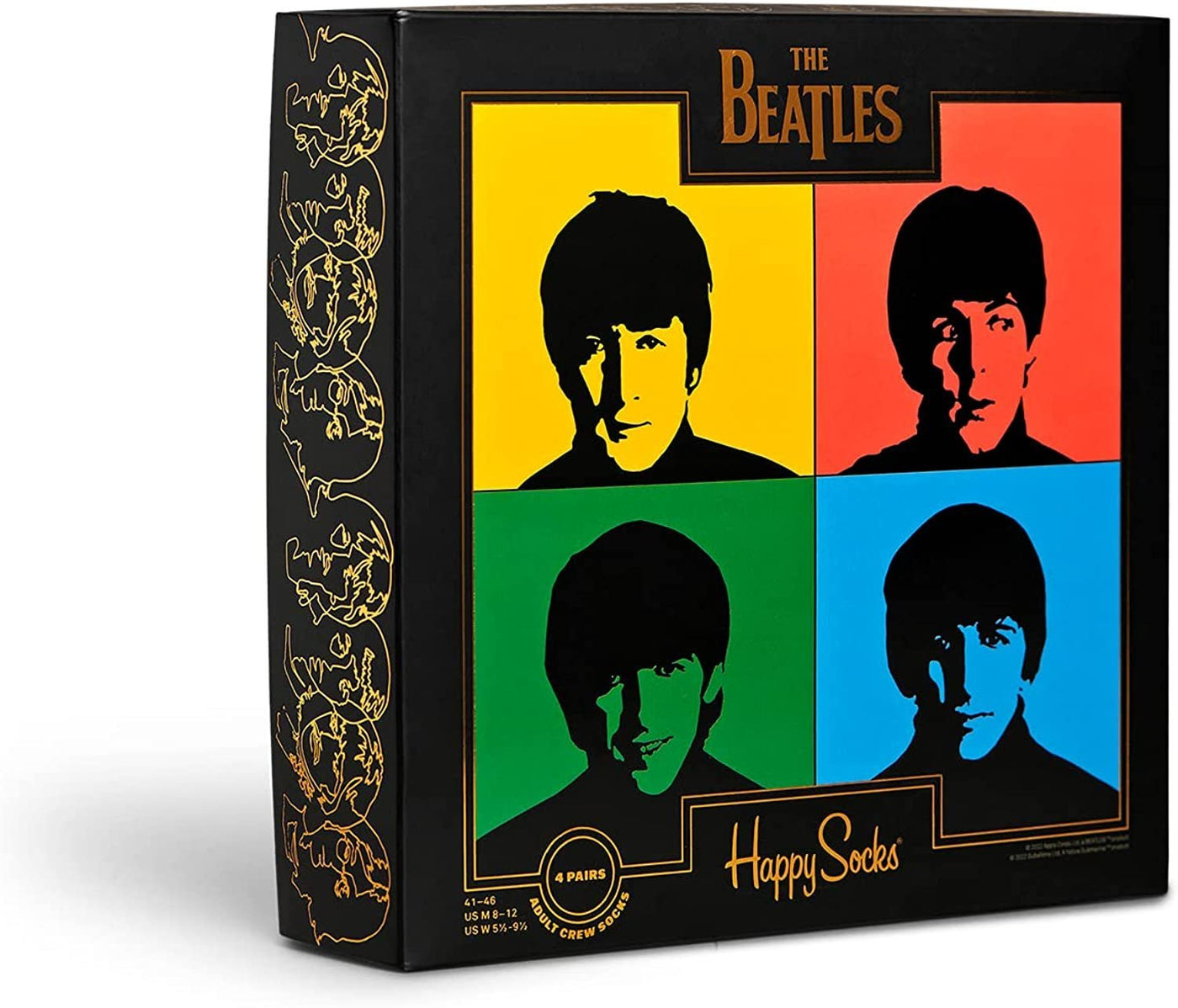 Happy Socks The Beatles Collection Gift Box 4-Pack