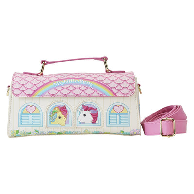 671803456273 - Loungefly Hasbro My Little Pony 40th Anniversary Stable Crossbody - Front