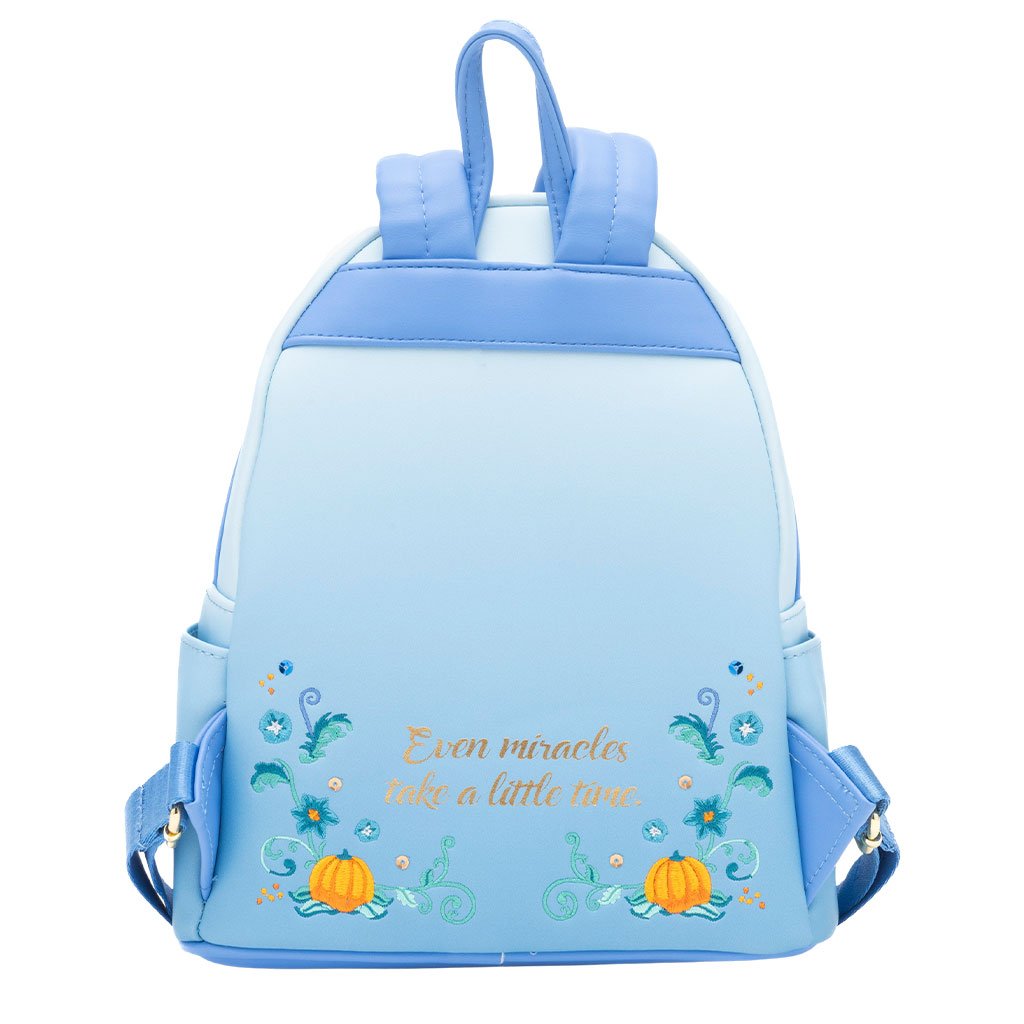 671803450707 - 707 Street Exclusive - Disney Princess Dreams Series Cinderella Mini Backpack - Back