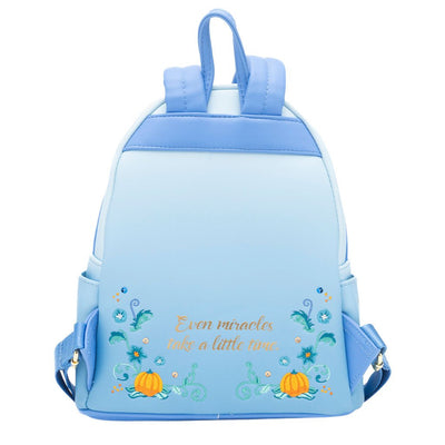 671803450707 - 707 Street Exclusive - Disney Princess Dreams Series Cinderella Mini Backpack - Back