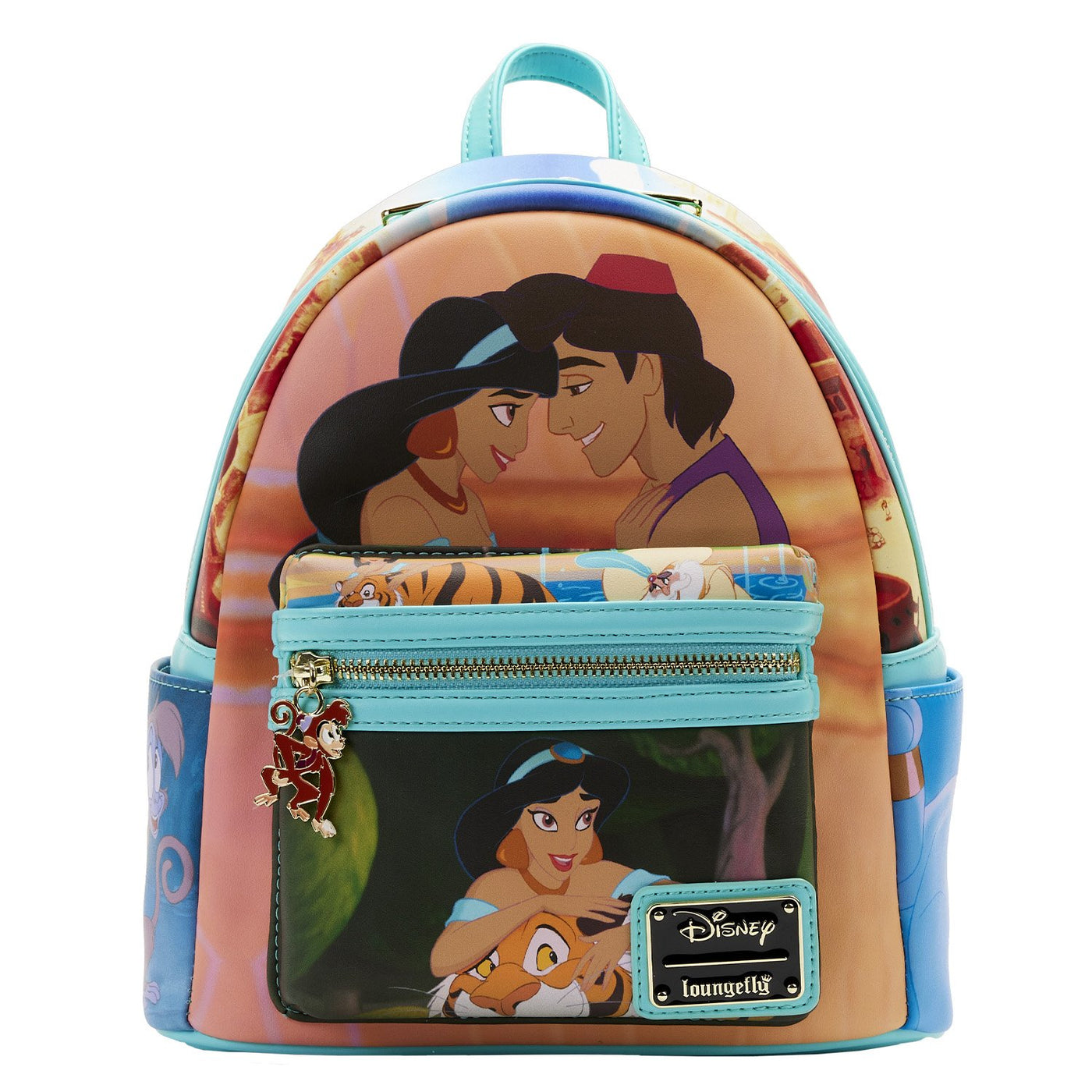 Loungefly Disney Jasmine Princess Series Mini Backpack - Front
