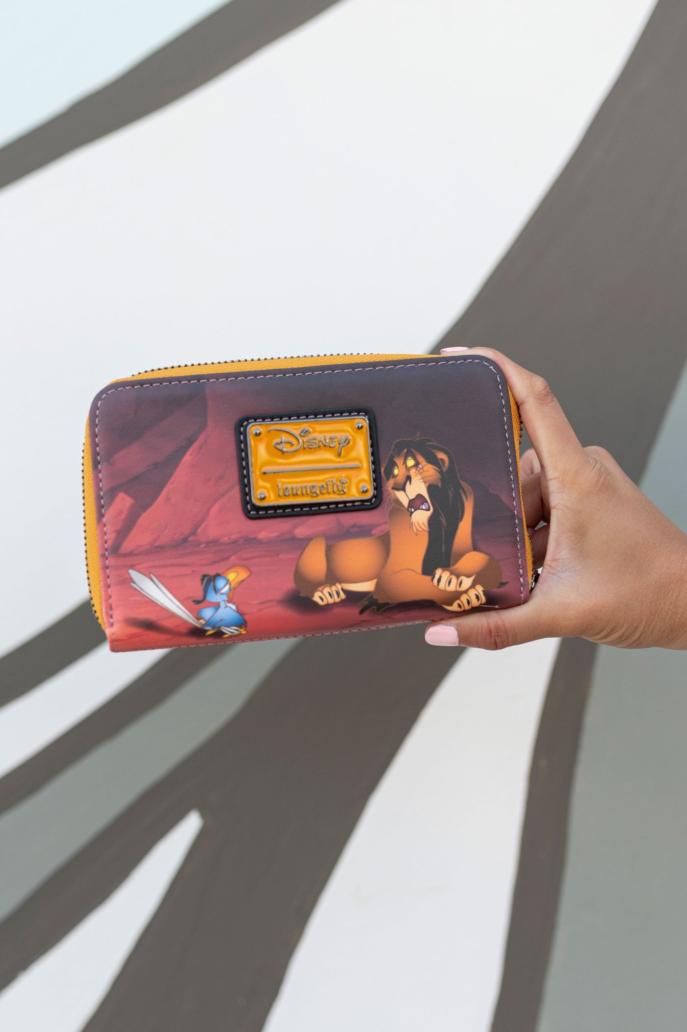 Loungefly Disney Lion King Villains Scene Scar Zip-Around Wallet - IRL 02