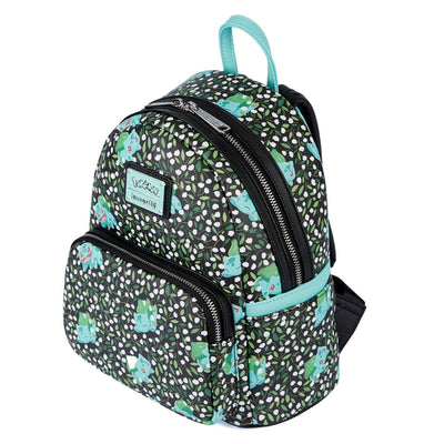 Loungefly Pokemon Bulbasaur Allover Print Mini Backpack - Top View