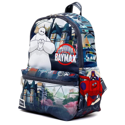 WondaPop Disney Big Hero 6 Nylon Mini Backpack - Alternate Side View