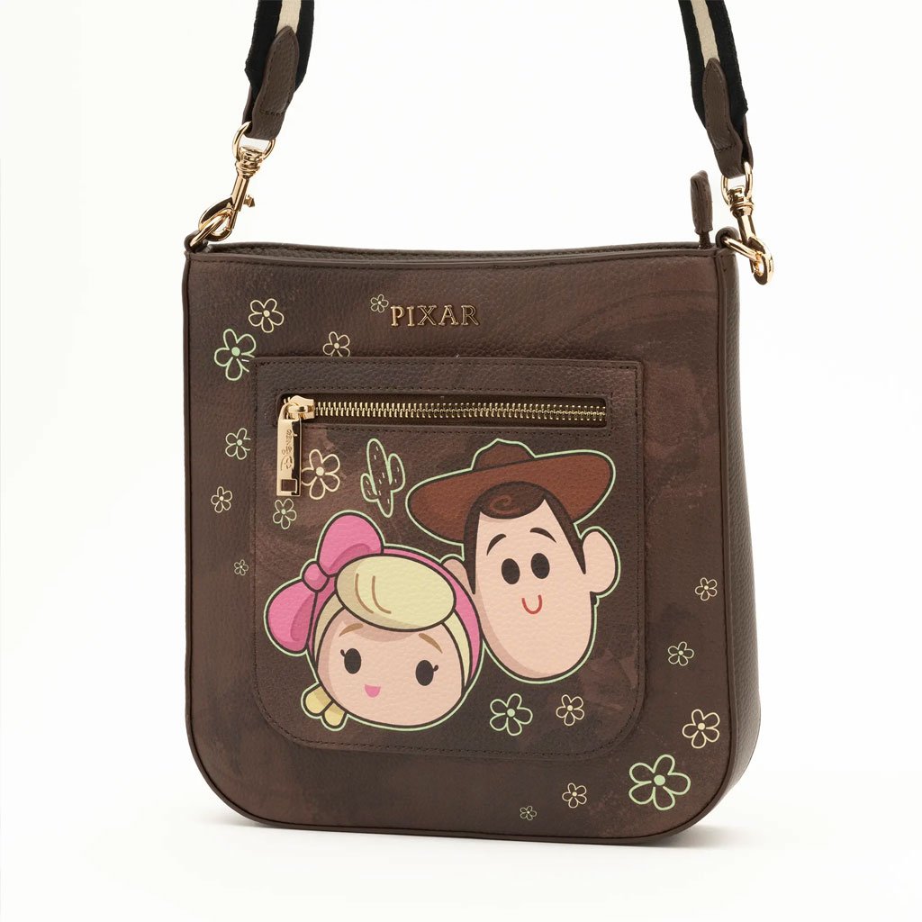WondaPop Designer Series Disney Pixar Toy Story Woody and Bo Peep Crossbody - With Strap