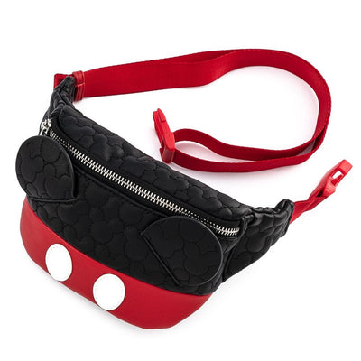 Disney Mickey Mouse Quilted Cosplay Fanny Pack