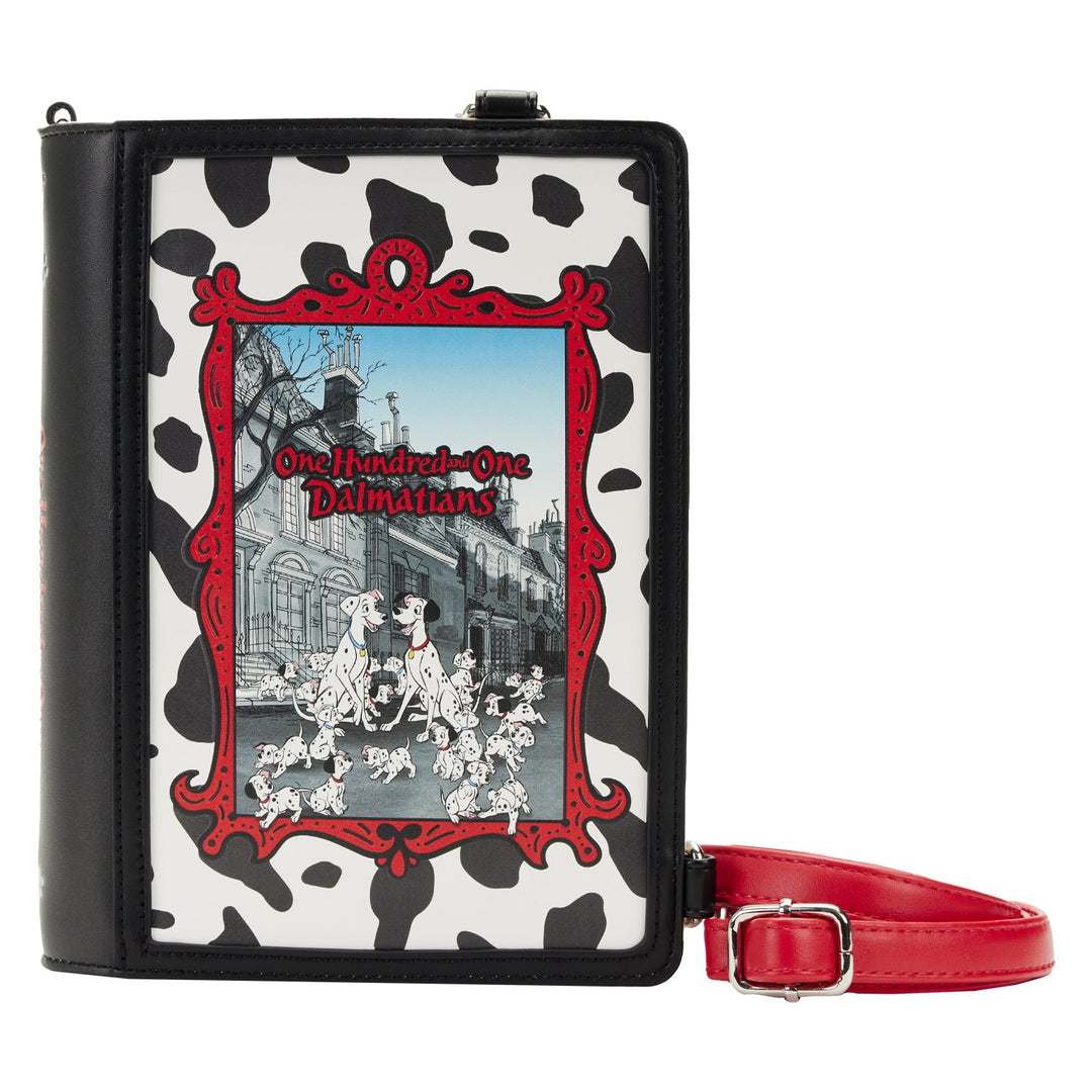 Loungefly Disney Classic Books 101 Dalmatians Convertible Crossbody - Front