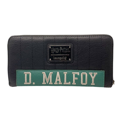 707 Street Exclusive - Loungefly Harry Potter Draco Malfoy #7 Cosplay Zip-Around Wallet - Back