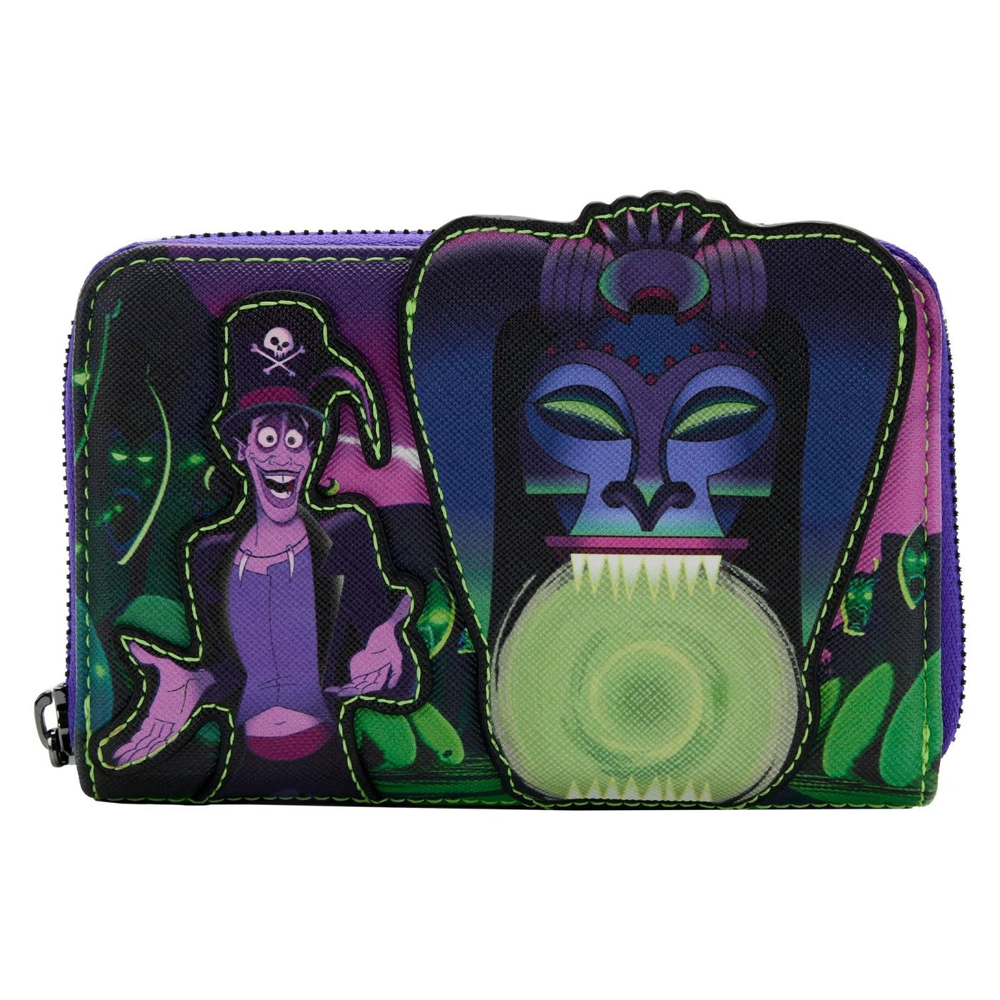 Loungefly Disney Princess and the Frog Dr. Facilier Zip-Around Wallet - Front