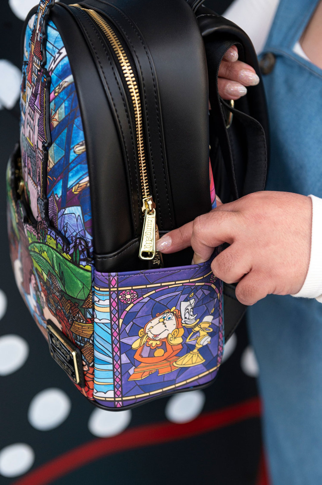 Beauty and the Beast Belle Castle Mini newest Backpack