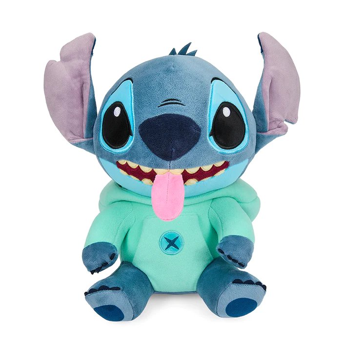 Kidrobot Disney Lilo and Stitch 13" Stitch As Scrump Plush Toy - Hood Off