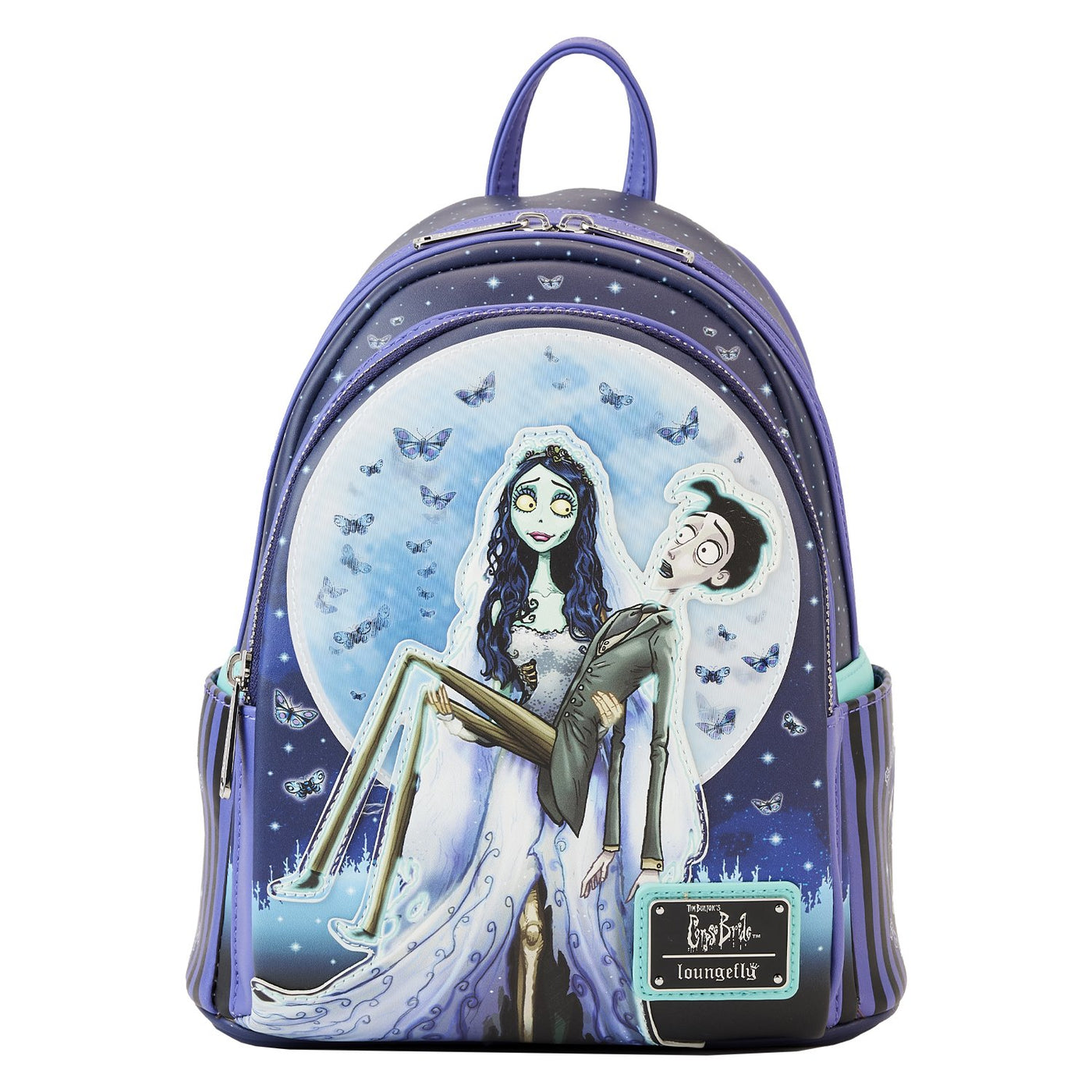 Loungefly Warner Brothers Corpse Bride Moon Mini Backpack - Front