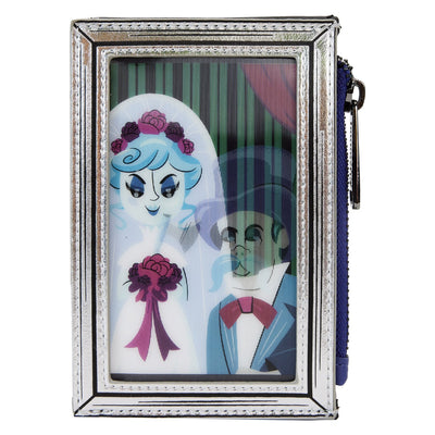 Loungefly Disney Haunted Mansion Black Widow Bride Lenticular Card Holder - Front