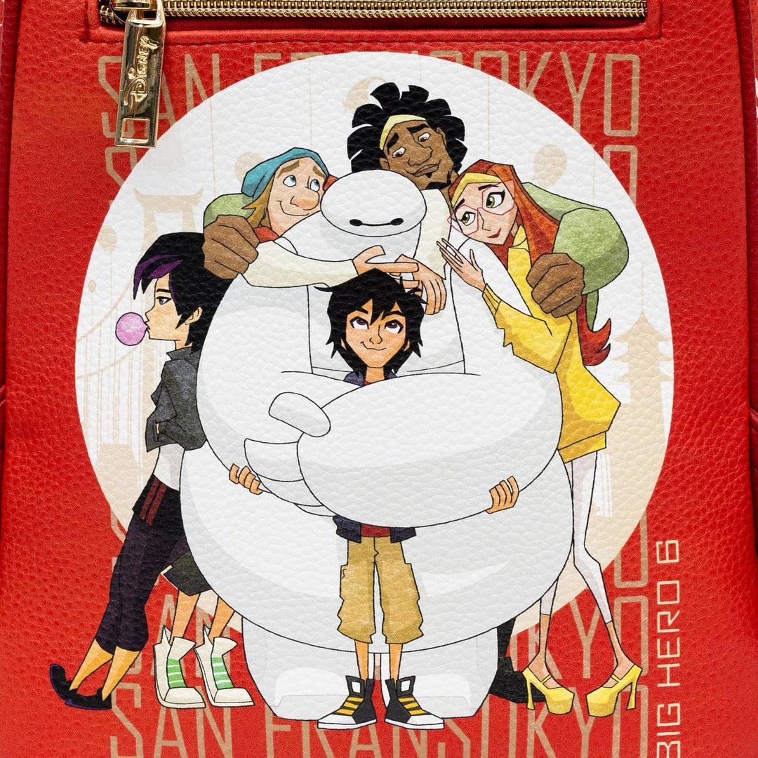 WondaPop Disney Big Hero Six Baymax Mini Backpack - Back Close Up