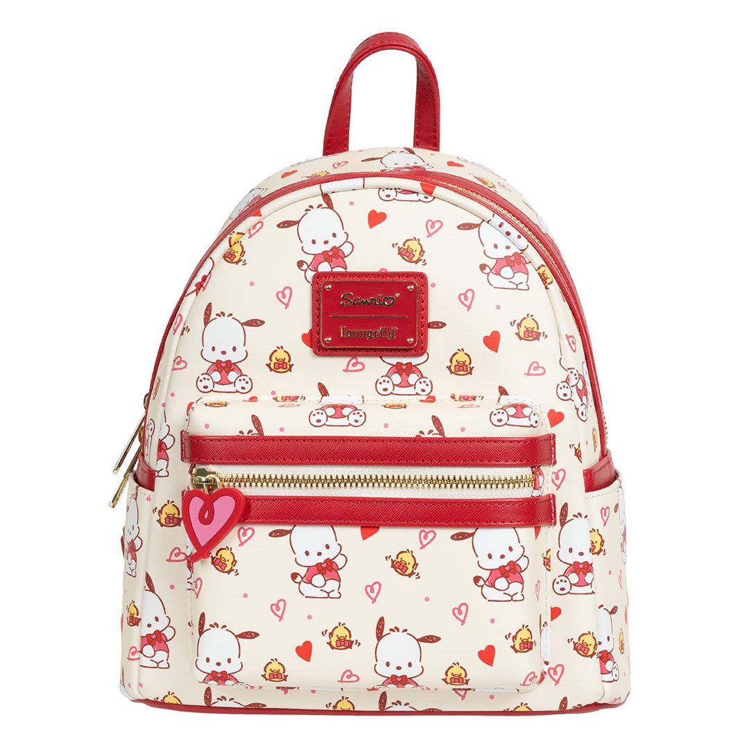 Loungefly Sanrio Pochacco Hearts Mini Backpack - Front