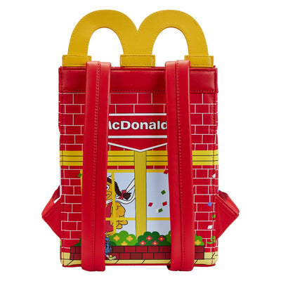 671803452923 - Loungefly McDonald's Happy Meal Mini Backpack - Back