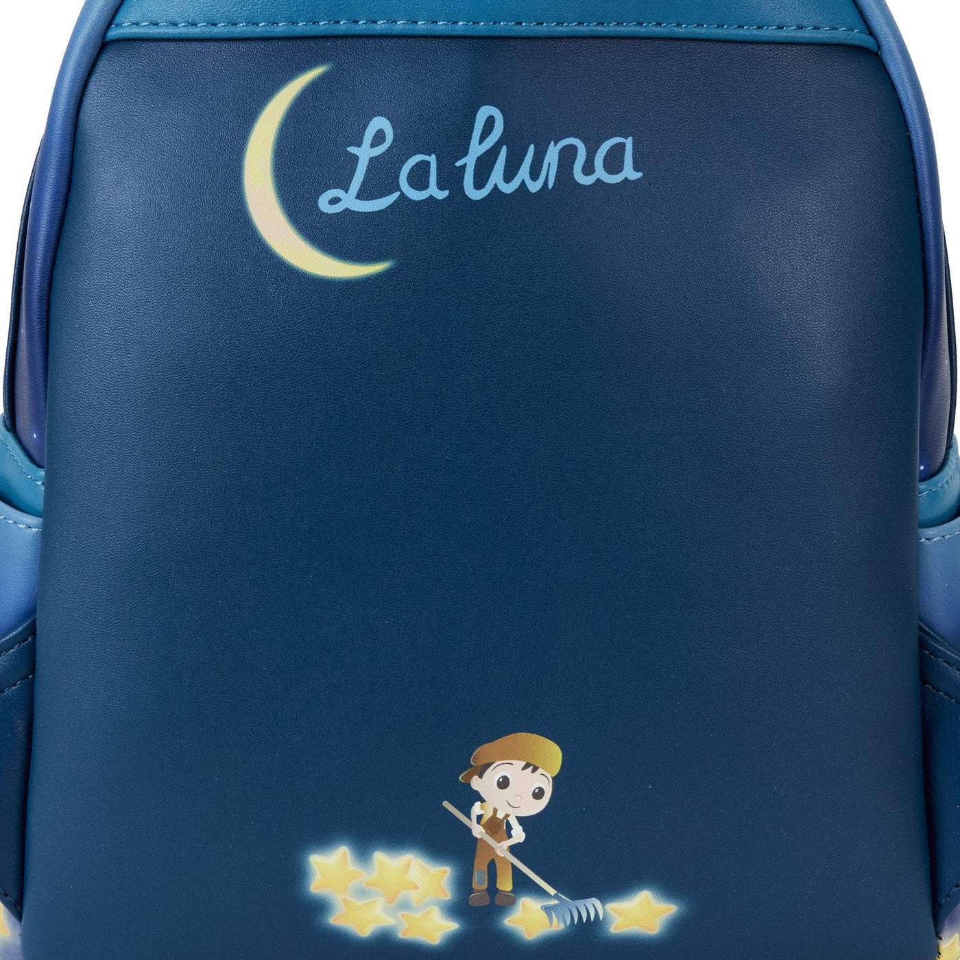 Loungefly Pixar La Luna Glow Mini Backpack - Back Close Up