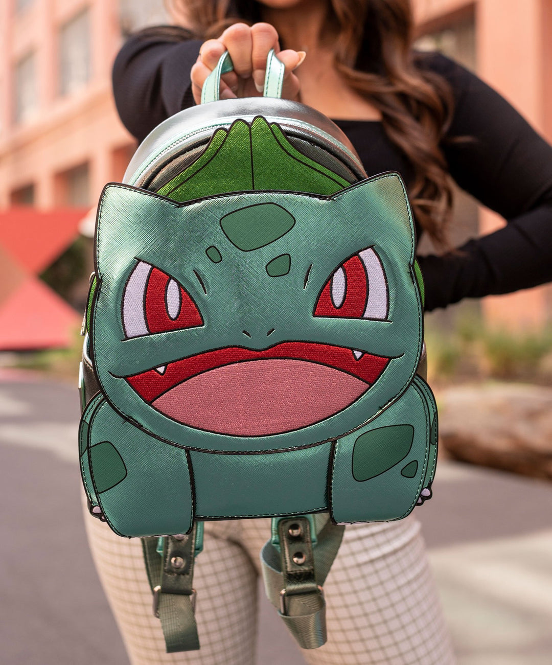 Loungefly Pokemon Metallic Bulbasaur Mini Backpack