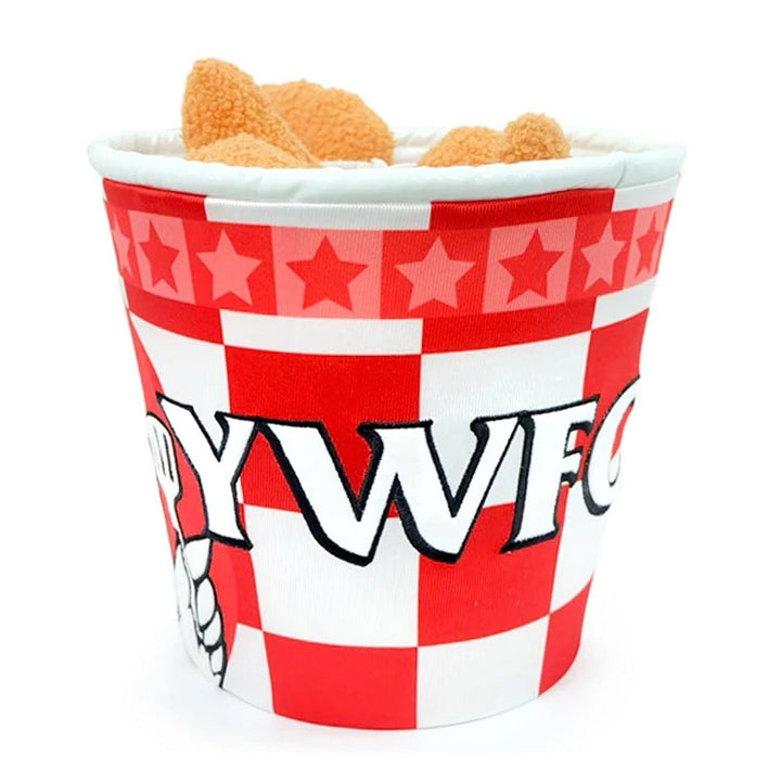 Kidrobot Yummy World 10" Bertha The Bucket of Fried Chicken Plush Toy - Back