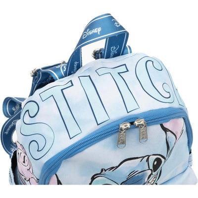 WondaPop Disney Stitch 13" Nylon Mini Backpack - Top detail