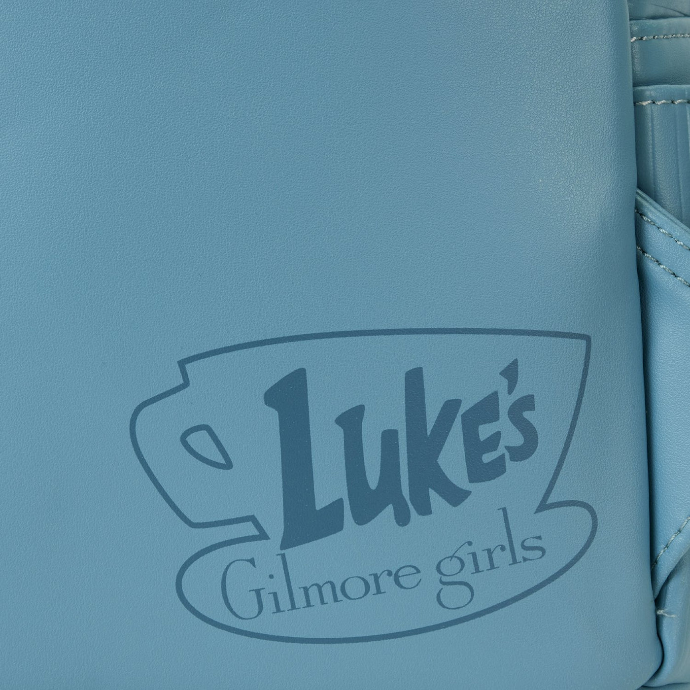 Loungefly Gilmore Girls Luke's Diner Domed Coffee Cup Mini Backpack - Back detail