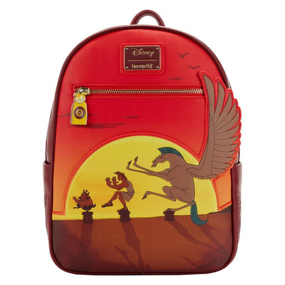 Loungefly Disney Hercules 25th Anniversary Sunset Mini Backpack - Front